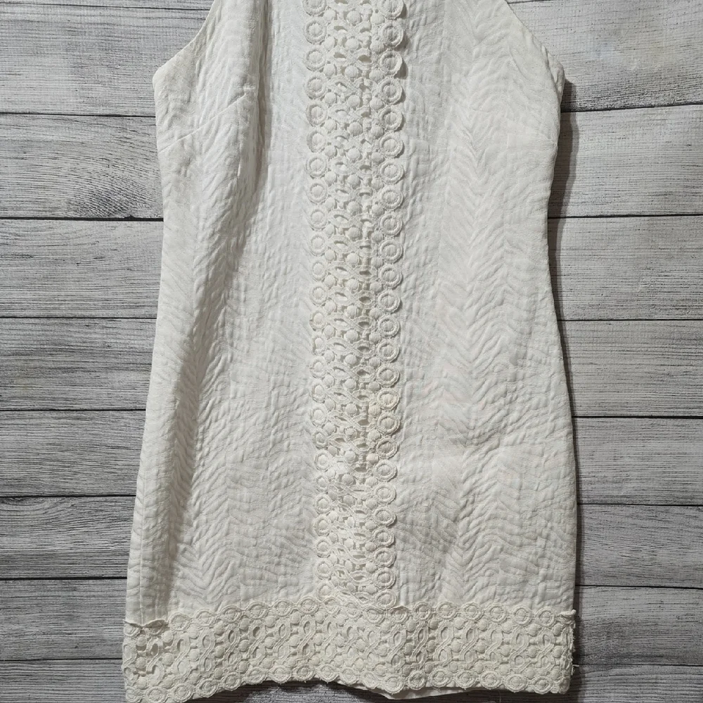 Michael Kors Textured White Mini Dress - Picture 4 of 6